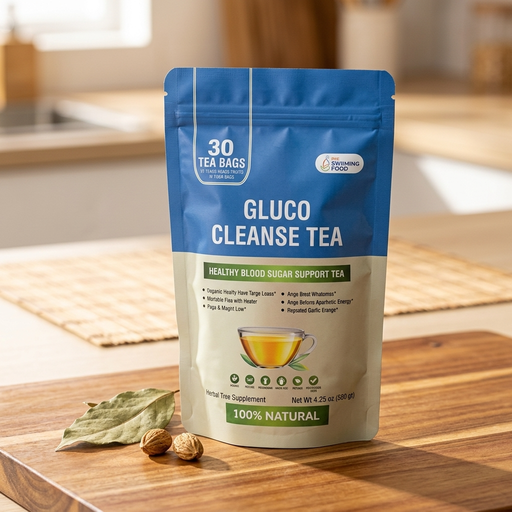 Gluco Cleanse Tea single bottle