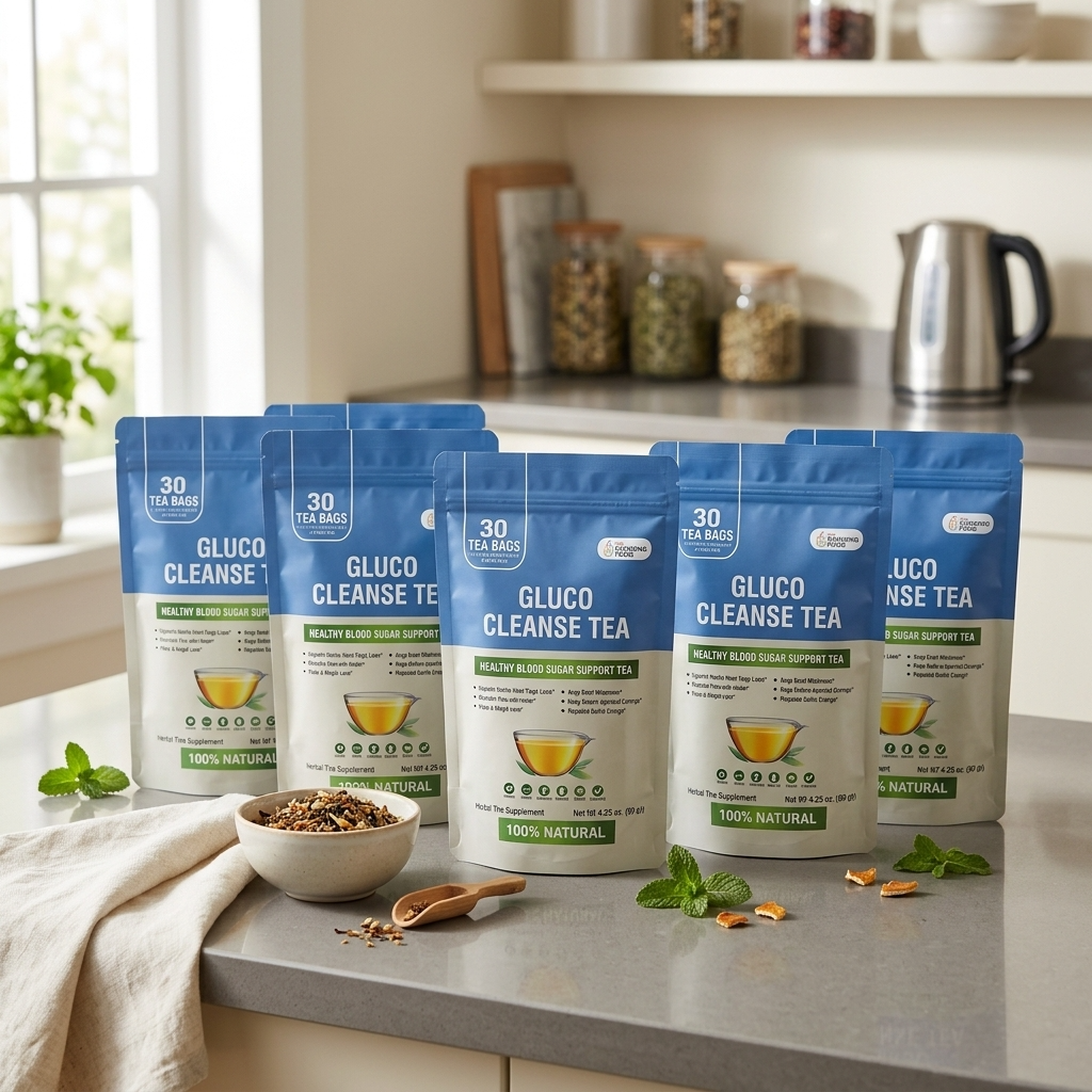 Gluco Cleanse Tea six bottles