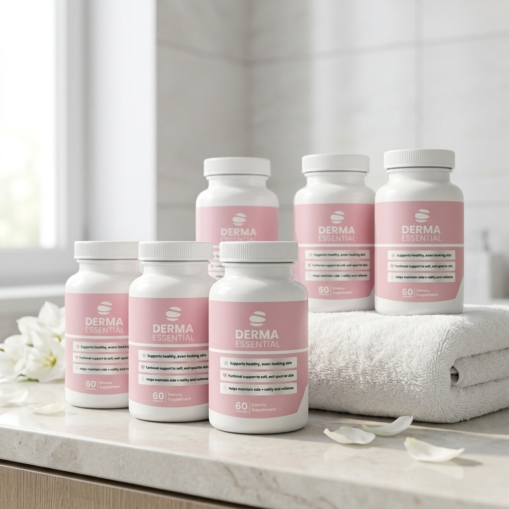 Derma Essential six bottles