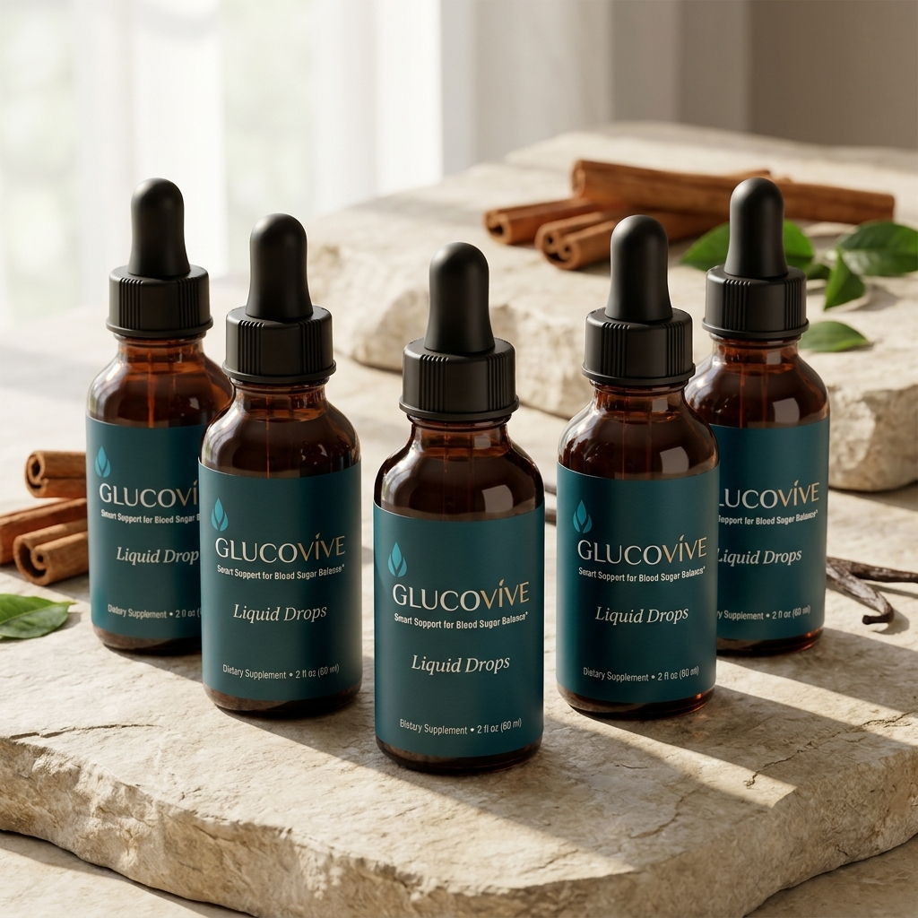 GlucoVive six bottles