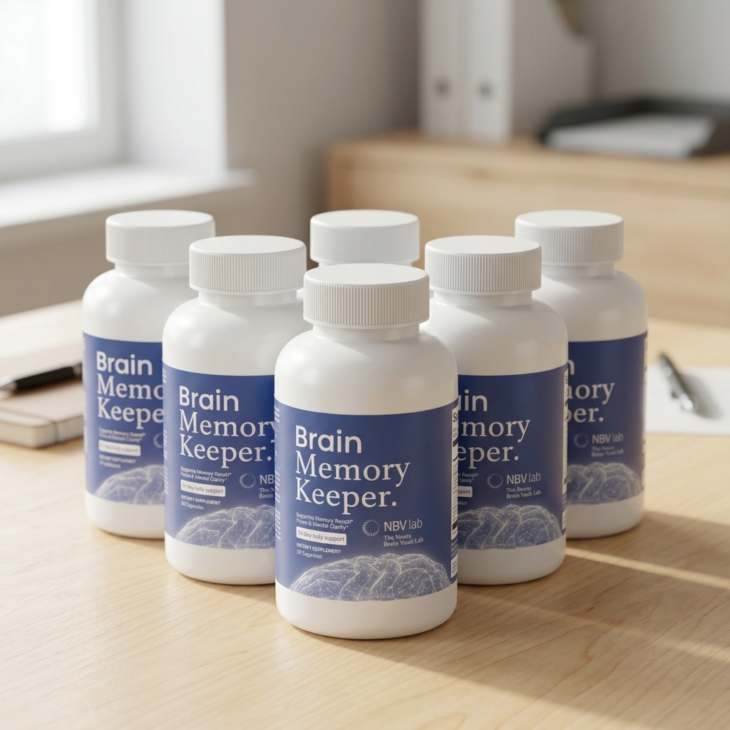 Brain Memory Keeper six bottles